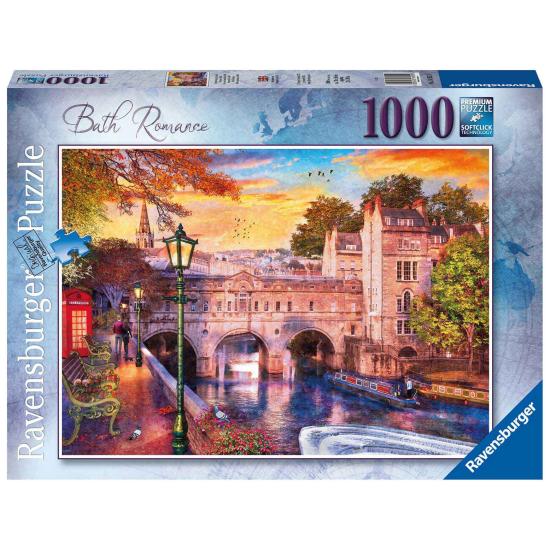 Puzzle Ravensburger Noite Romântica no Banho de 1000 peças