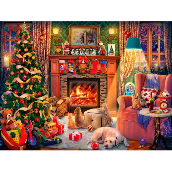 Puzzle Ravensburger Noite de Natal de 1500 Pçs
