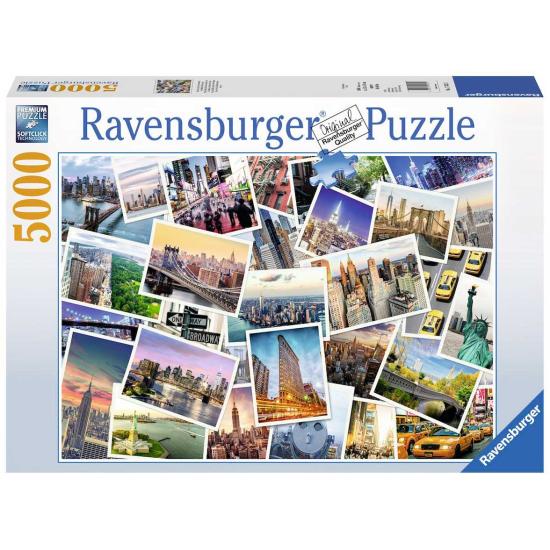 Ravensburger New York Never Sleeps 5.000 peças Puzzle