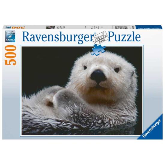Puzzle Ravensburger adorável lontra 500 peças