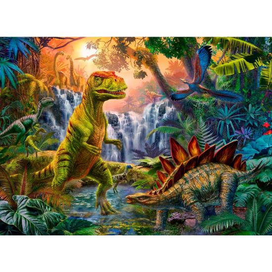 Puzzle Ravensburger Dinosaur Oasis XXL 100 peças