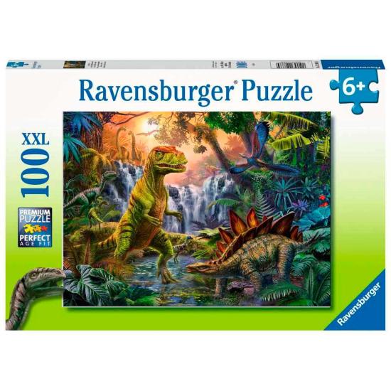 Puzzle Ravensburger Dinosaur Oasis XXL 100 peças