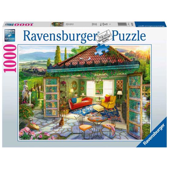 Puzzle Ravensburger Oasis na Toscana 1000 peças Puzzle Ravensburger Oasis na Toscana 1000 peças