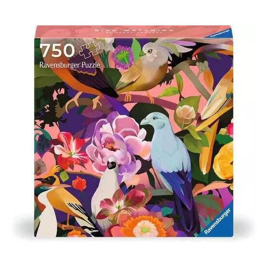 Puzzle Ravensburger Observação de Pássaros de 750 peças