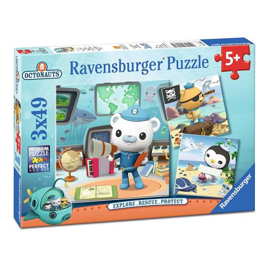 Puzzle Ravensburger Octonauts 3x49 Peças