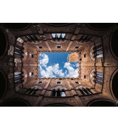 Ravensburger Puzzle Cortile del Podestá Palace, Siena 1000 P