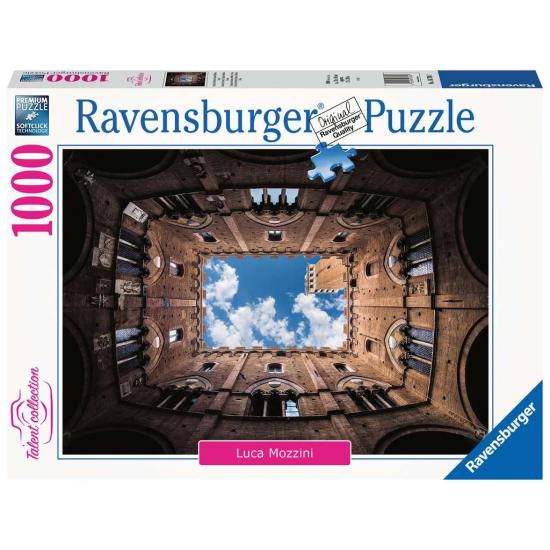 Ravensburger Puzzle Cortile del Podestá Palace, Siena 1000 P