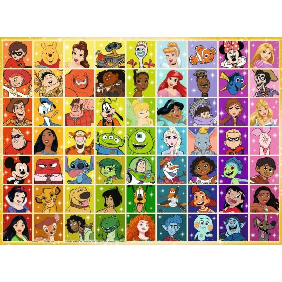 Puzzle Ravensburger Paleta De Cores Da Disney E Pixar 500 Peças