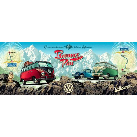 Puzzle Ravensburger Panorama Camper VW 1000 peças