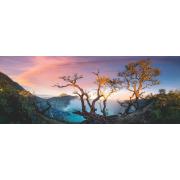 Puzzle Ravensburger Panorama Lago do Monte Ijen, Java de 1000 P