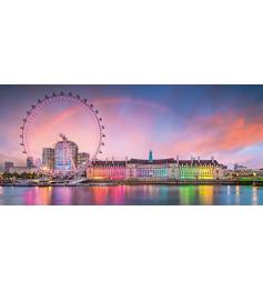 Puzzle Ravensburger Panorama Linda Londres 2000 peças