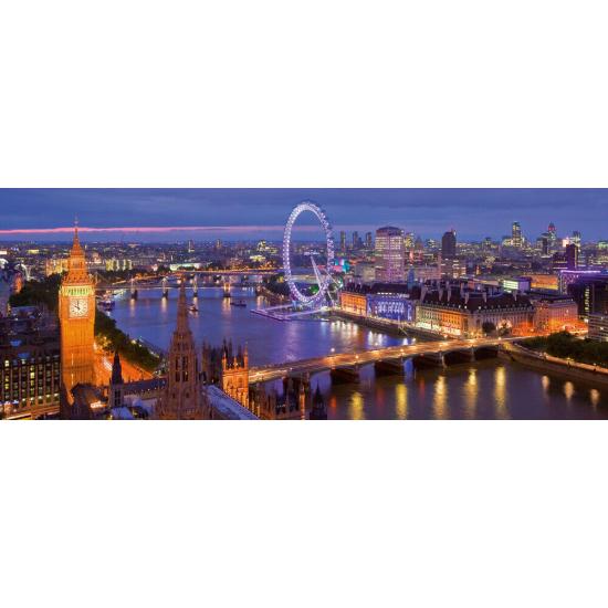 Puzzle Ravensburger Panorama Londres à Noite 1000 Pc
