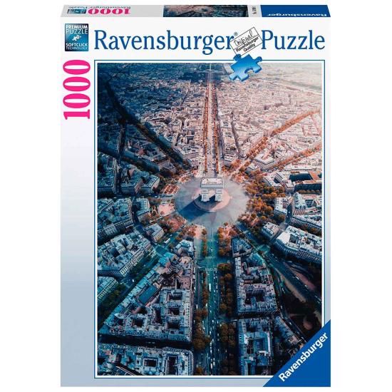 Ravensburger Paris de cima Puzzle 1000 peças