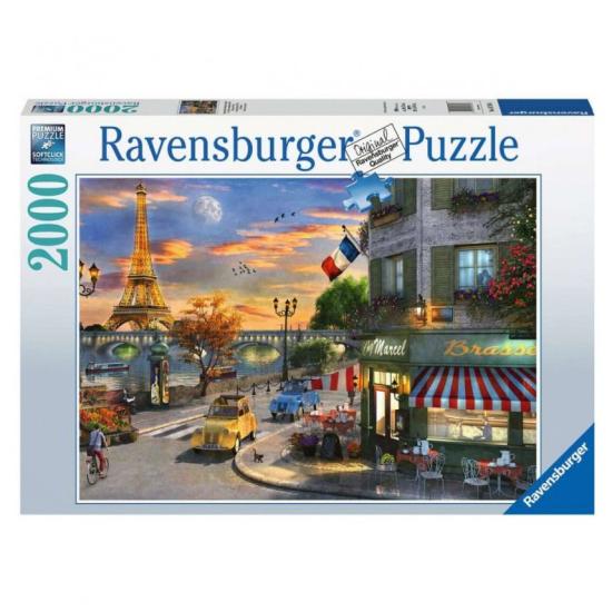 Puzzle Ravensburger Paris ao Pôr do Sol, 2000 peças