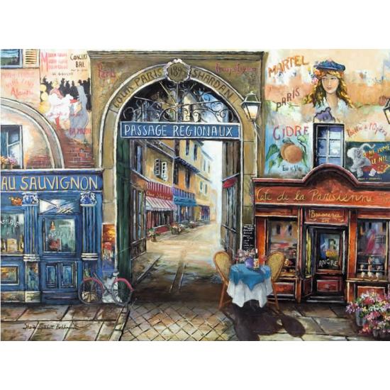 Passagem de Puzzle Ravensburger para Paris 1500 peças