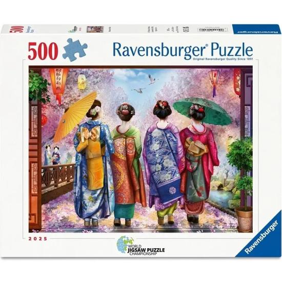 Puzzle Ravensburger Passeio Das Flores 500 Peças