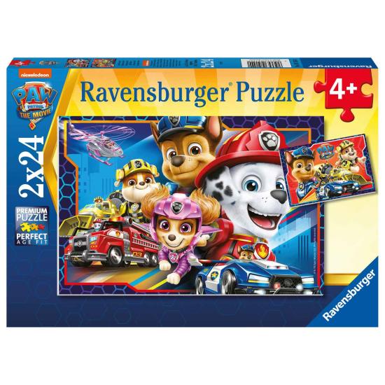 Puzzle Ravensburger Patrulha Canina de 2x24 peças