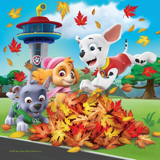 Puzzle Patrulha Canina Ravensburger 3x49 peças Puzzle Patrulha Canina Ravensburger 3x49 peças