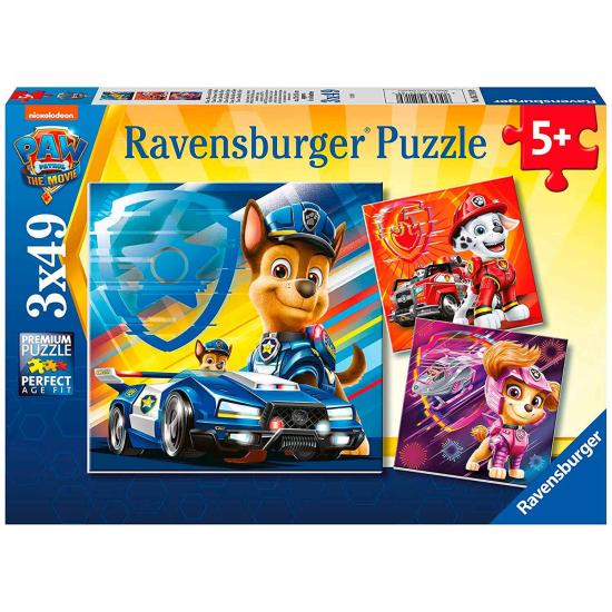 Puzzle Ravensburger Patrulha Canina O Filme 3x49 P