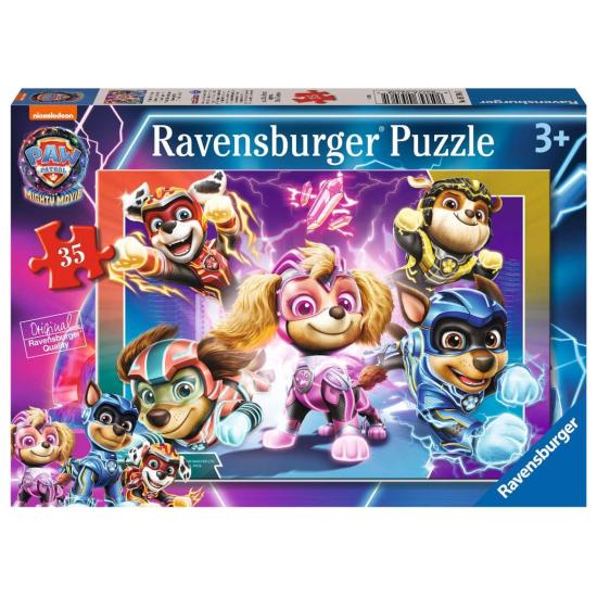 Puzzle Ravensburger Paw Patrol Mighty Movie de 35 Peças