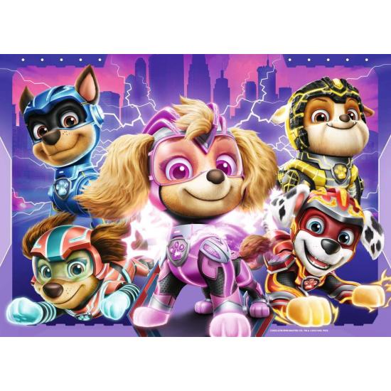 Puzzle Ravensburger Paw Patrol Mighty Movie de 4x42 peças
