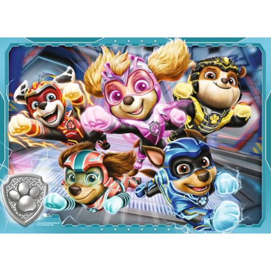 Puzzle Ravensburger Paw Patrol Mighty Movie de 4x42 peças
