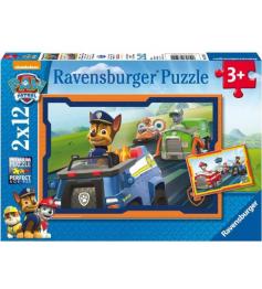 Patrulha Canina Ravensburger Puzzle, Patrulha Canina 2x12 Peças