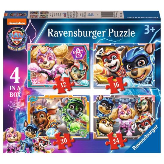 Puzzle Ravensburger progressivo Paw Patrol 12+16+20+24 Pçs