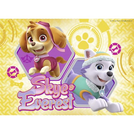 Ravensburger Puzzle Patrulha Pata Skye e Everest 4 x 42 Peças