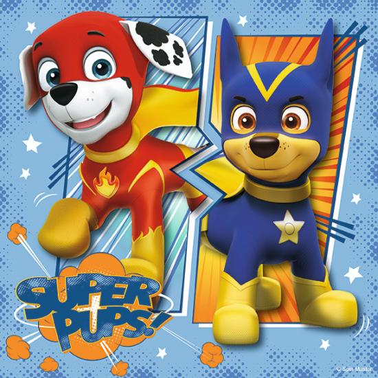 Puzzle Ravensburger Patrulha Pata SuperPup Heroes 3x49 Pcs