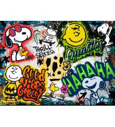 Puzzle Ravensburger Peanuts Graffiti de 500 Peças