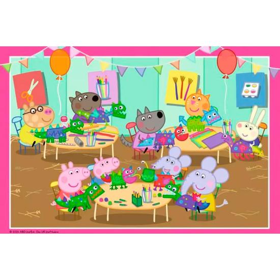 Puzzle Ravensburger Celebração da Peppa Pig 2x12 peças