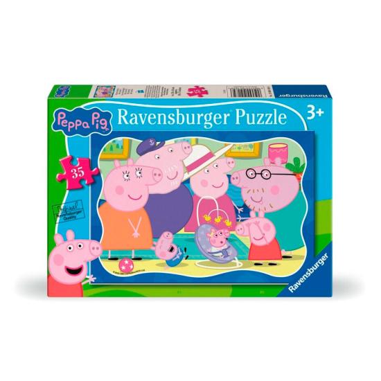Puzzle Ravensburger Peppa Pig de 35 Peças