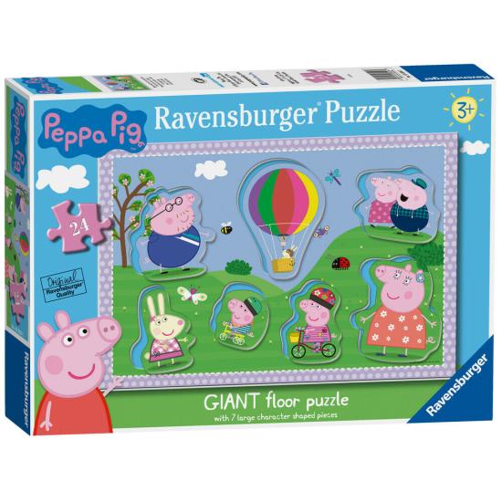 Puzzle de chão Peppa Pig Ravensburger 24 peças