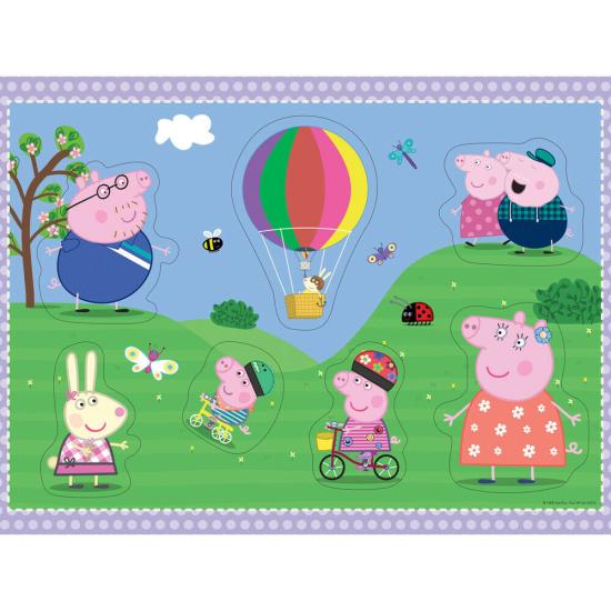 Puzzle de chão Peppa Pig Ravensburger 24 peças