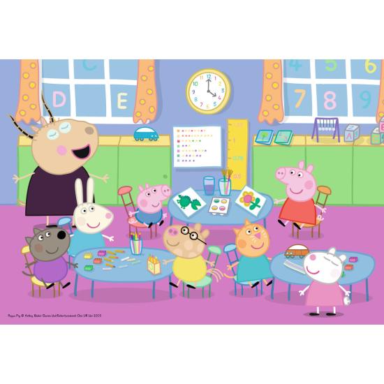 Ravensburger Puzzle Peppa Pig Diversão na Sala de Aula 35 Pc