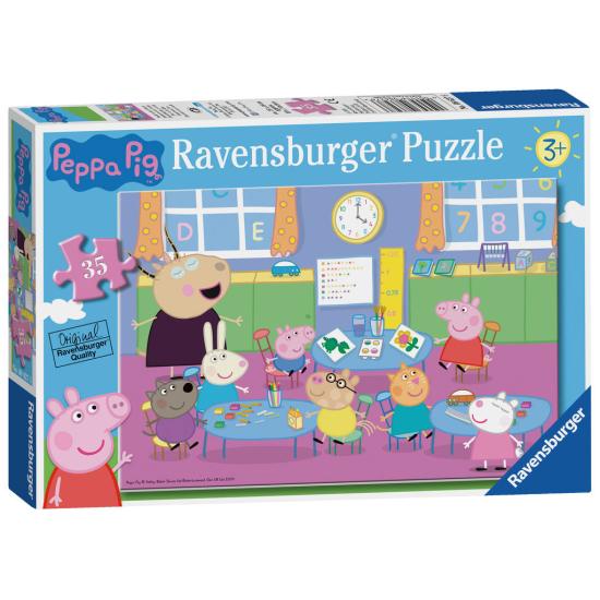 Ravensburger Puzzle Peppa Pig Diversão na Sala de Aula 35 Pc