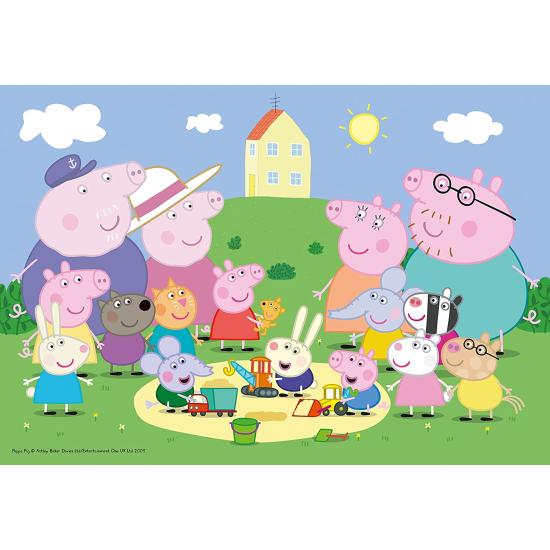 Ravensburger Puzzle Peppa Pig Família e Amigos de 35 Pzs Ravensburger Puzzle Peppa Pig Família e Amigos de 35 Pzs