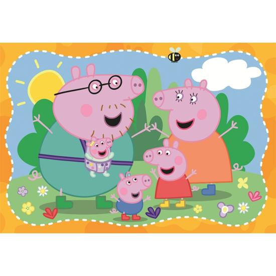 Puzzle Ravensburger Peppa Pig Famílias Felizes 2x12 peças