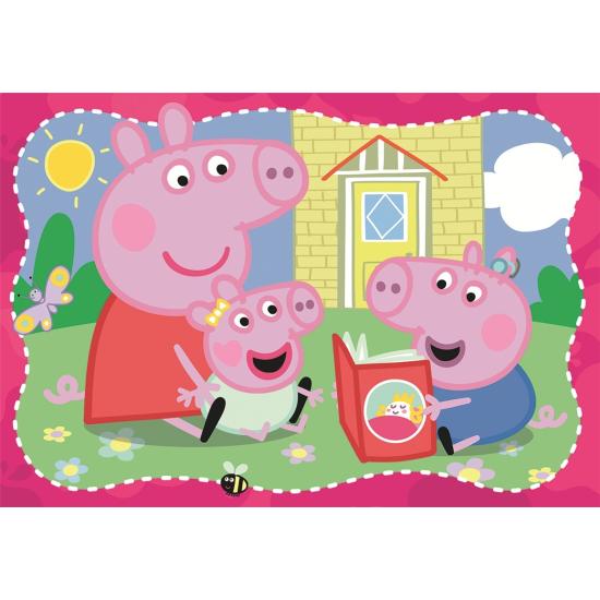 Puzzle Ravensburger Peppa Pig Famílias Felizes 2x12 peças