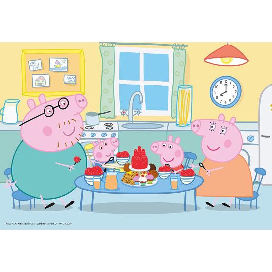 Puzzle Ravensburger Peppa Pig A Comida 35 Peças