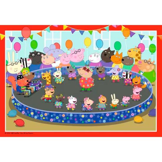 Puzzle Ravensburger Peppa Pig Festa 2x24 Peças