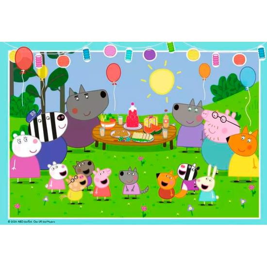 Puzzle Ravensburger Peppa Pig Festa 2x24 Peças