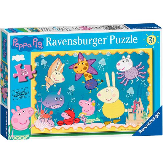 Ravensburger Puzzle Peppa Pig Mundo Subaquático 35 Peças