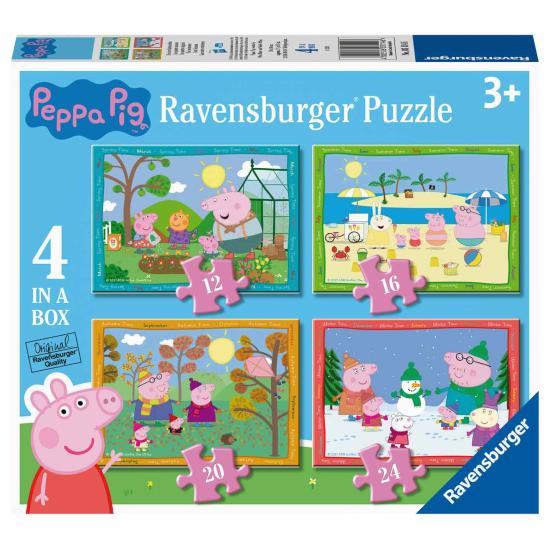 Puzzle Ravensburger  Peppa Pig Progressivo de 12+16+20+24 peç