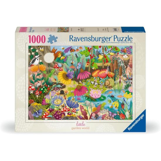 Puzzle Ravensburger Pequeno Mundo Jardim 1000 peças Puzzle Ravensburger Pequeno Mundo Jardim 1000 peças