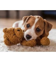 Puzzle Ravensburger Cachorrinho Com Ursinho De Pelúcia 500 Peças