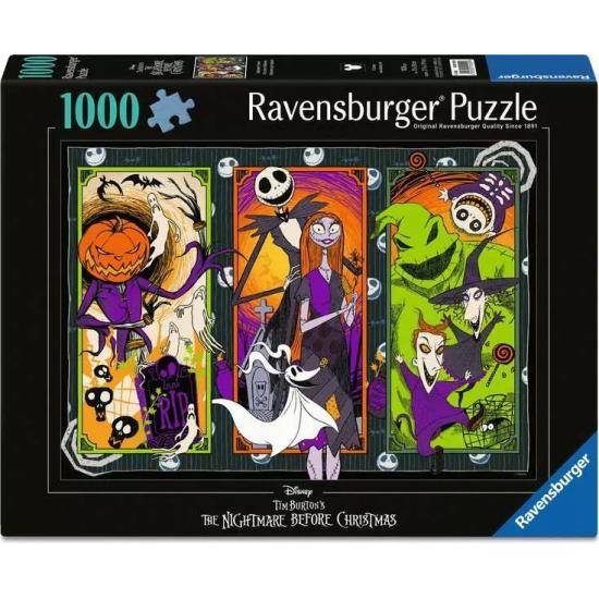 Puzzle Ravensburger O Estranho Mundo De Jack de 1000 Pçs
