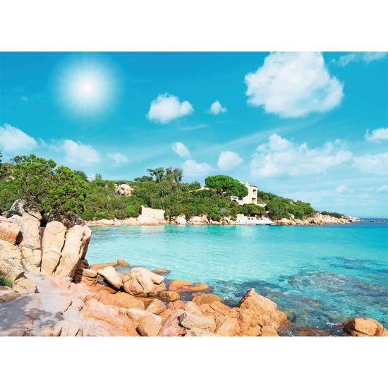 Puzzle Ravensburger Beach na Sardenha 500 peças