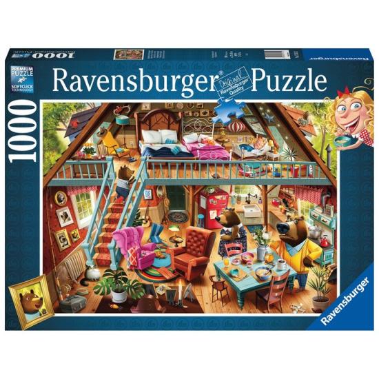 Puzzle Ravensburger Cachinhos Dourados e os Três Ursos de 1000 Puzzle Ravensburger Cachinhos Dourados e os Três Ursos de 1000